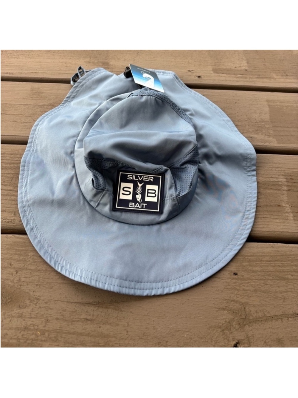NWT Silver Bait Wide Brimmed Fishing Hat